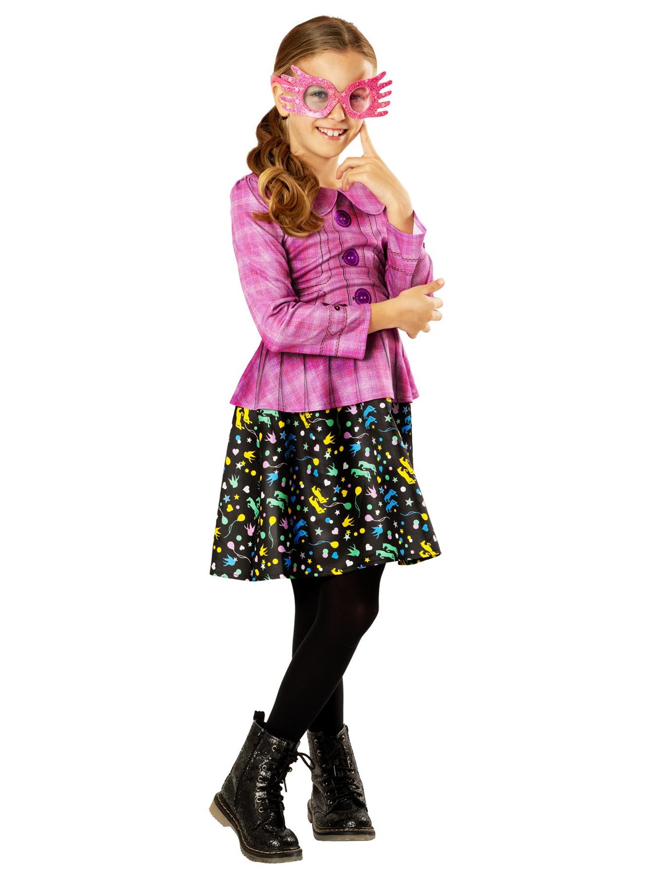Offizielles Luna Lovegood Harry Potter Buchwoche Kostüm für Kinder - Bild 6 von 9