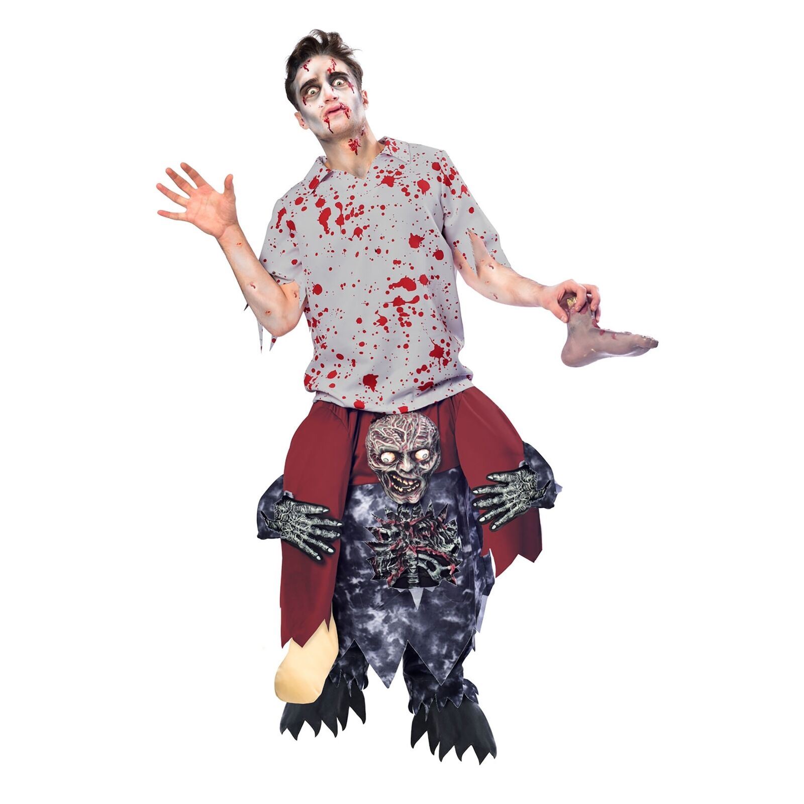 Adult Zombie Piggyback Costume