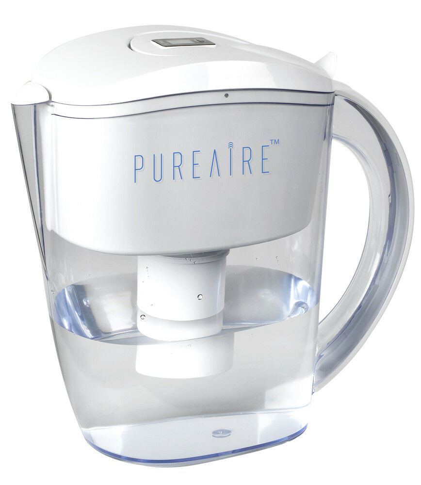 PureAire Alkaline Filtered Water Jug Inc 2x Filters 3.5 Litres
