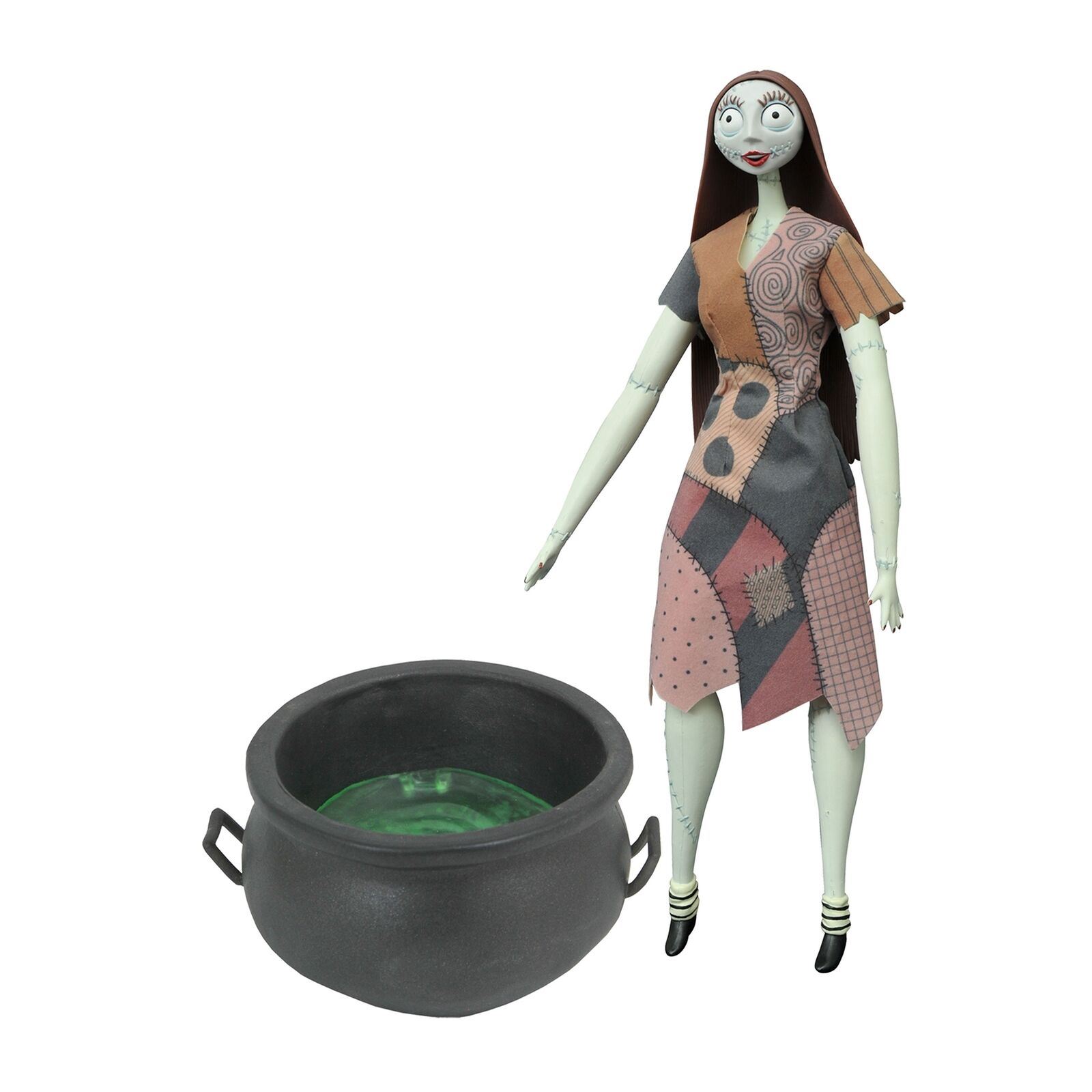 Diamond Toys Nightmare Before Select Chirstmas Sally Calderone Deluxe bara bambola