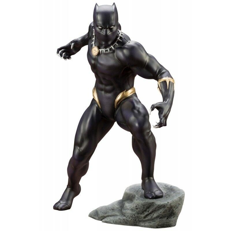 Marvel Action Figure VENDICATORI pantera nera Toys Kotobukiya Artfx Statua 1//10