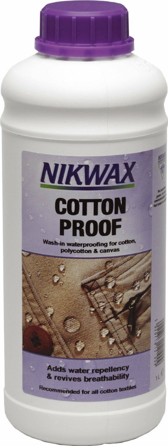 Nikwax Cotton Proof 1 litre Wash In Waterproofing Cotton Polycotton