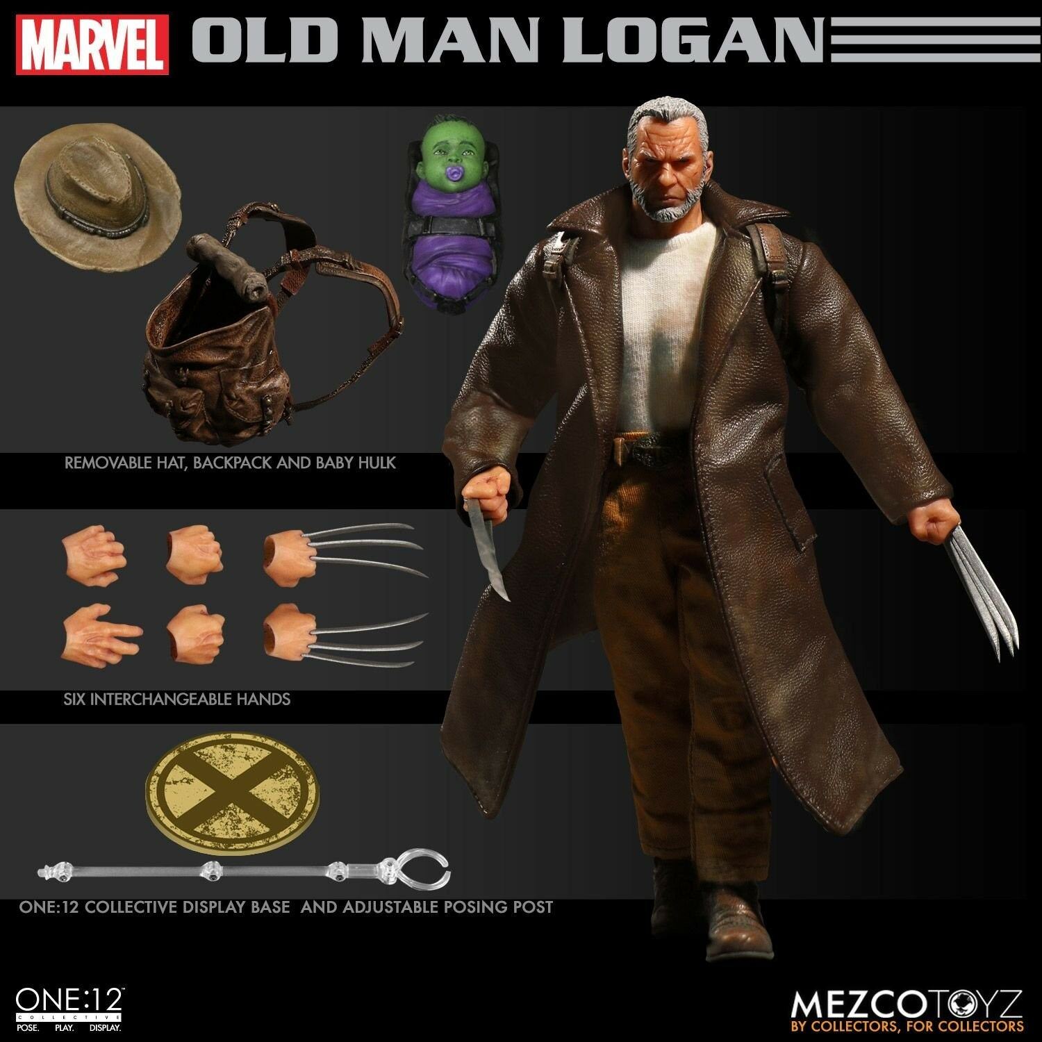 mezco one 12 old man logan