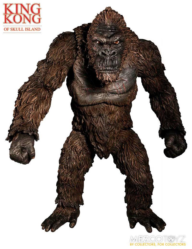 Mezco Ultimate King Kong Of Skull Island 18" Deluxe Action Figure