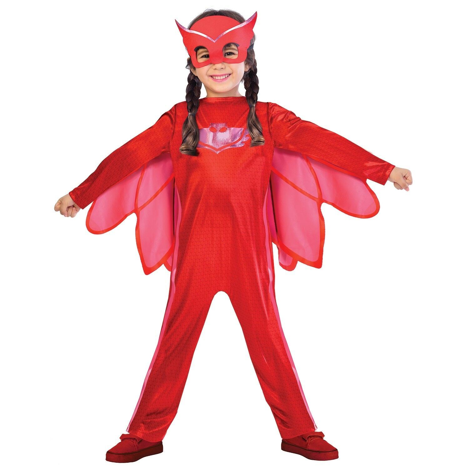 PJ Masks Owlette Pyjama Superhero Fancy Dress Costume Amscan