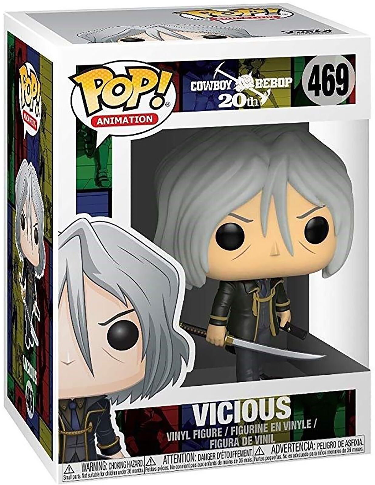 Animation Funko Pop Cowboy Bebop Vicious #469 IN STOCK