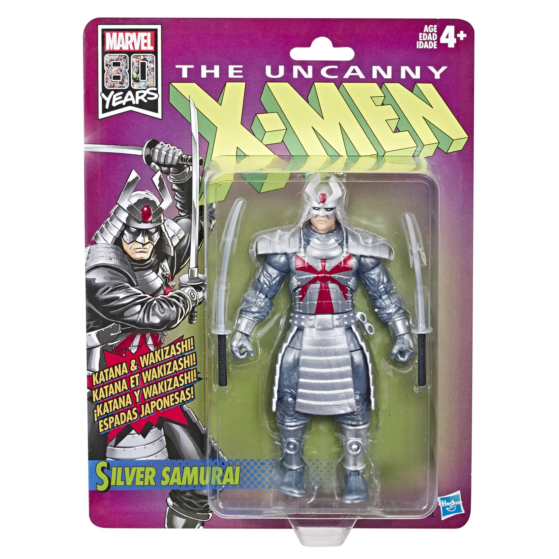 Marvel Legends Retro The Uncanny X-Men SILVER SAMURAI 6/" Action Figure LOOSE