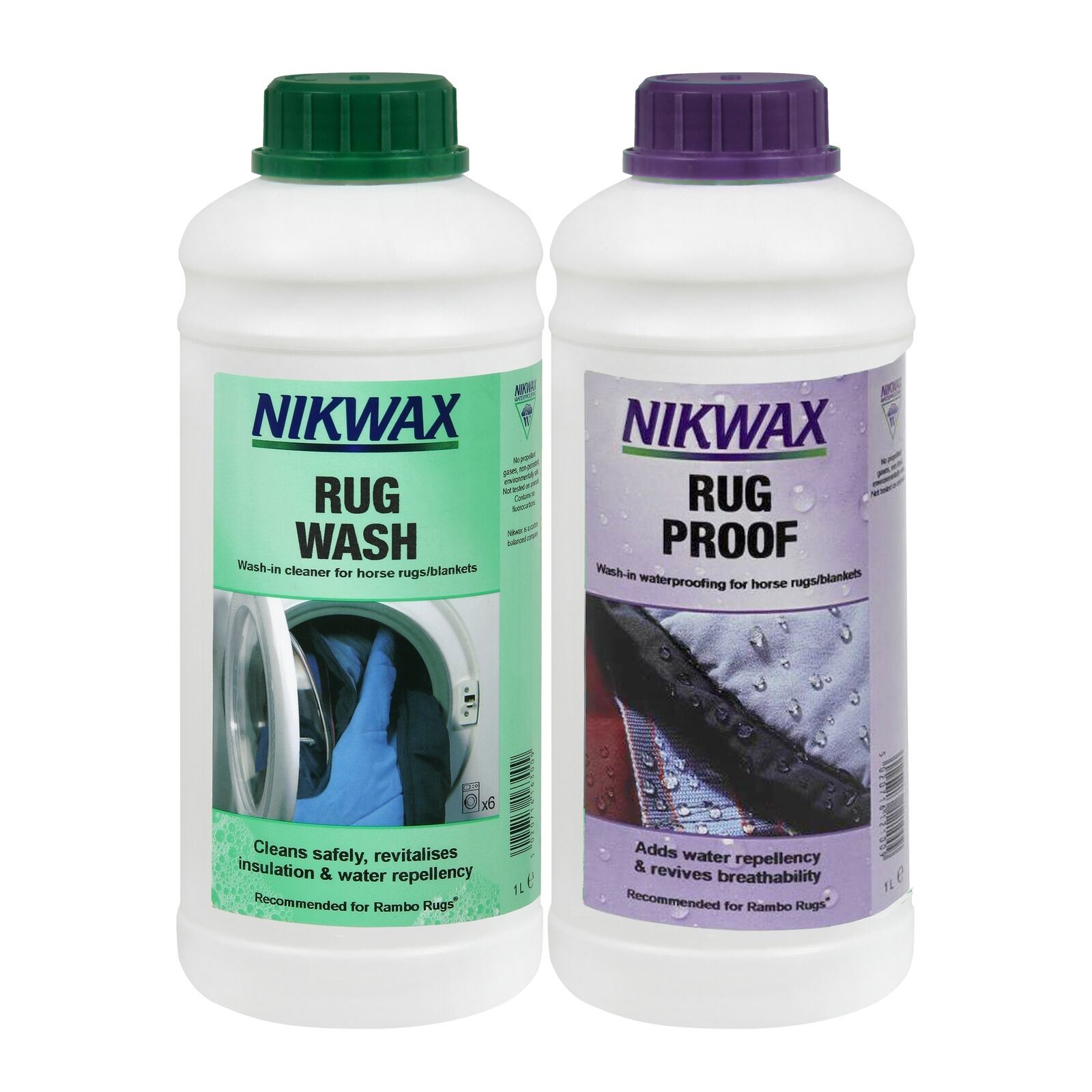Nikwax Teppich Wasch Beweis 1 Liter Doppel Packung Impragnierung