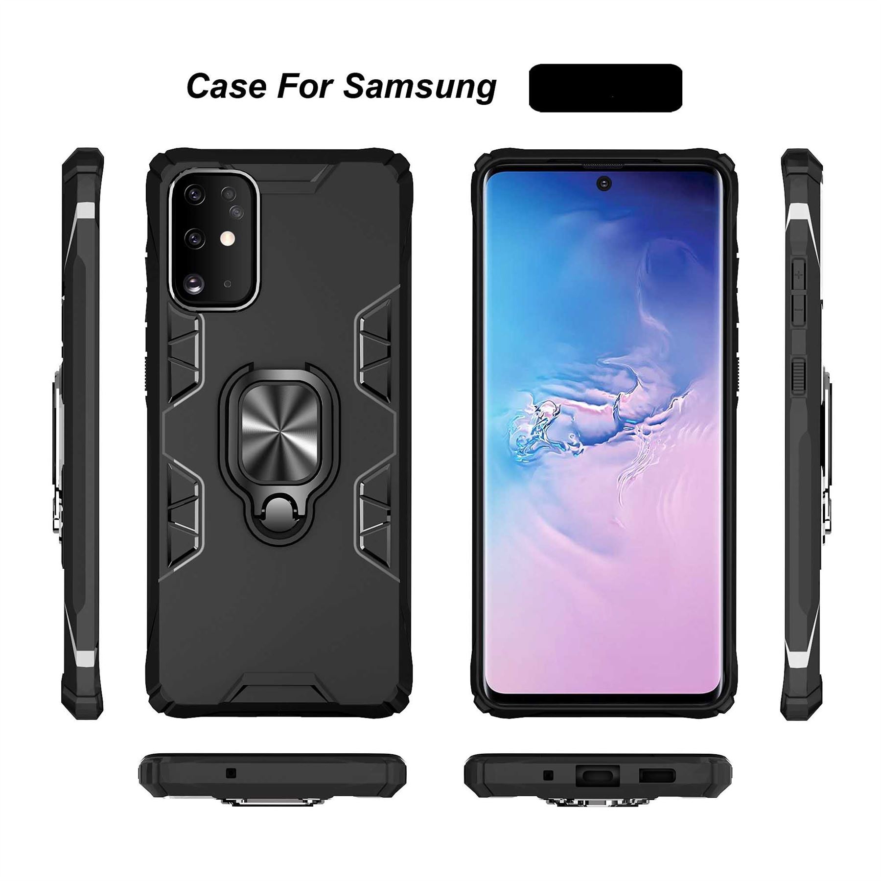 Hybrid Armor Case Shockproof Cover Ring Stand Holder For Samsung Galaxy S20 - Picture 73 of 90