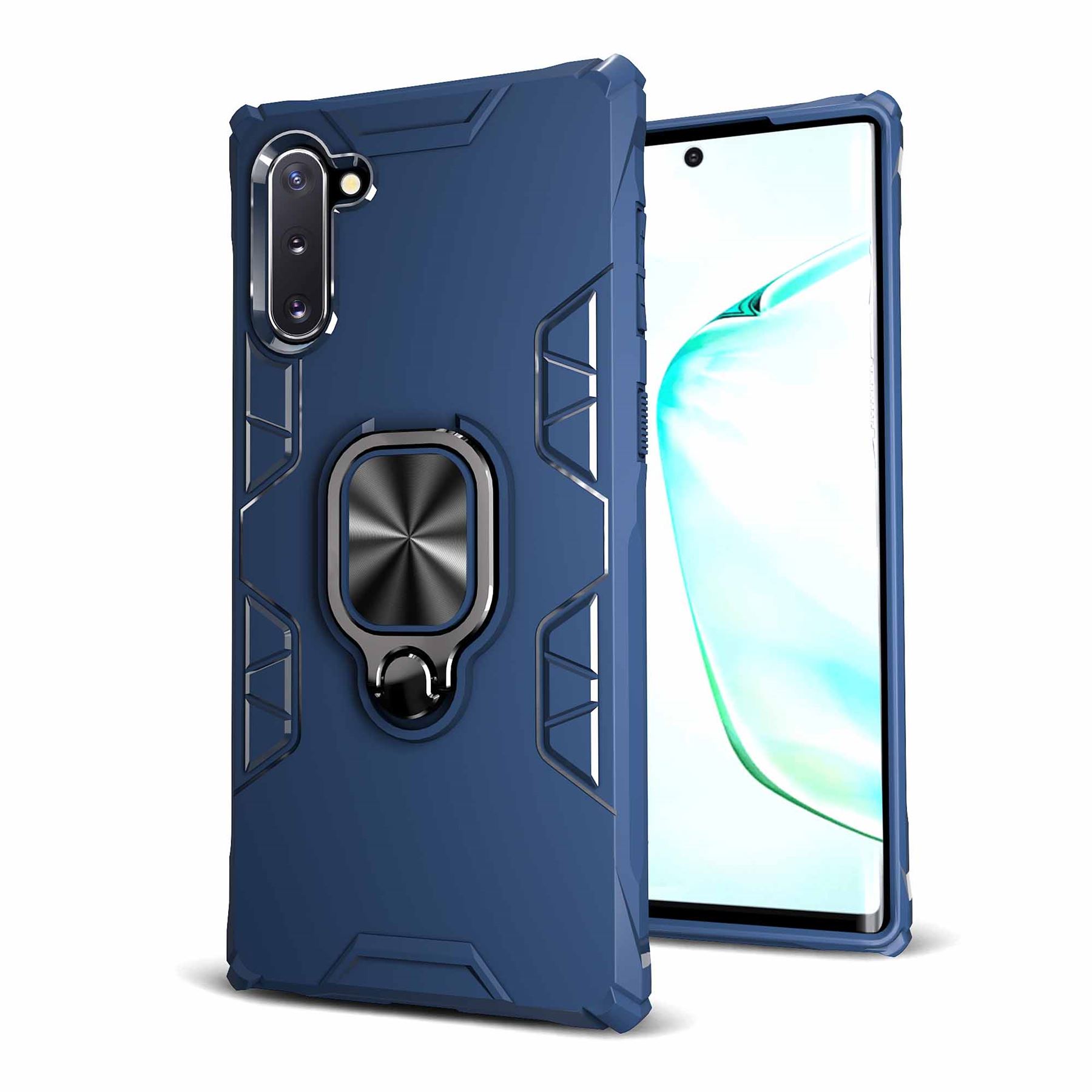 Hybrid Armor Case Shockproof Cover Ring Stand Holder For Samsung Galaxy Note 10 - Picture 21 of 90