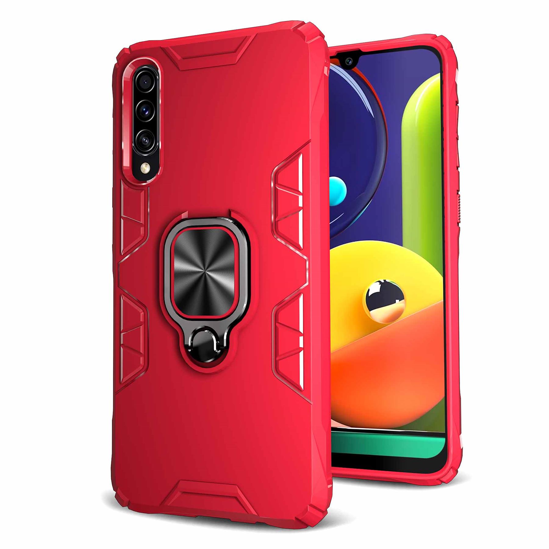 Hybrid Armor Case Shockproof Cover Ring Stand Holder For Samsung Galaxy A51 - Picture 71 of 90