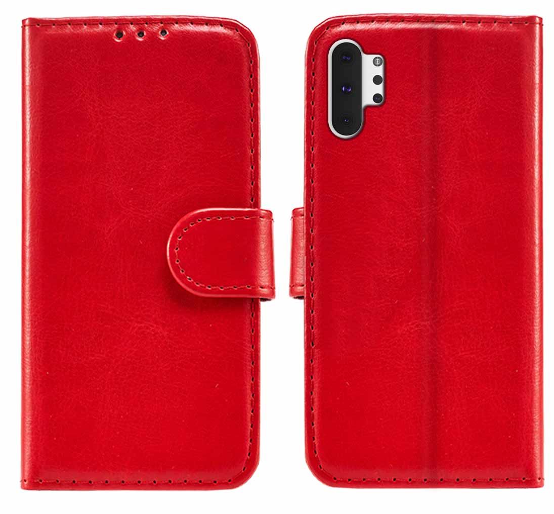 Samsung Galaxy Note 10 Pro Premium Leather Wallet Flip Cover Pouch Book - Picture 43 of 55