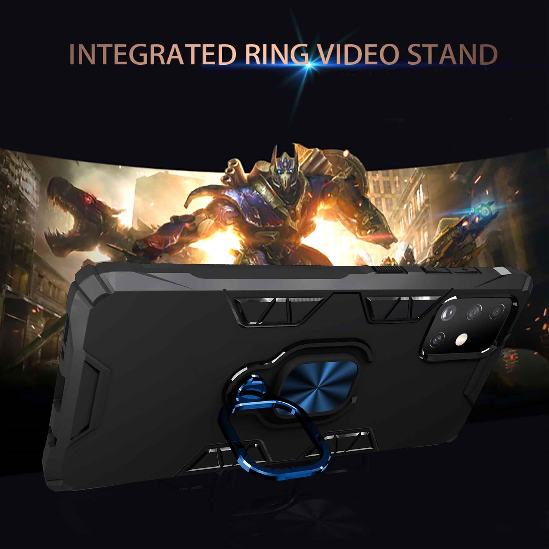 Armor Case Shockproof Cover Ring Stand Holder Samsung Galaxy A81 Note 10 Lite - Picture 39 of 90
