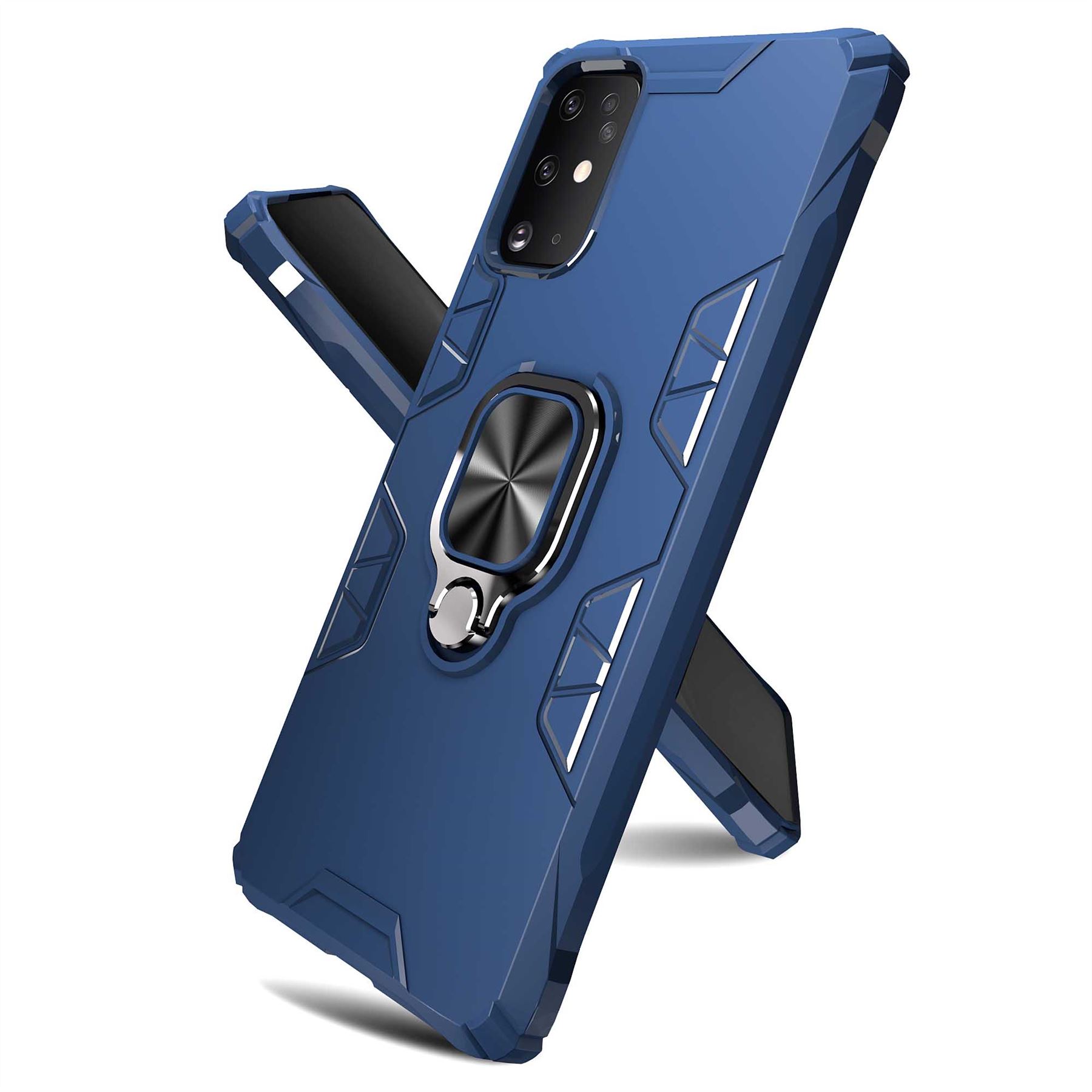 Hybrid Armor Case Shockproof Cover Ring Stand Holder For Samsung Galaxy S20 - Picture 20 of 90