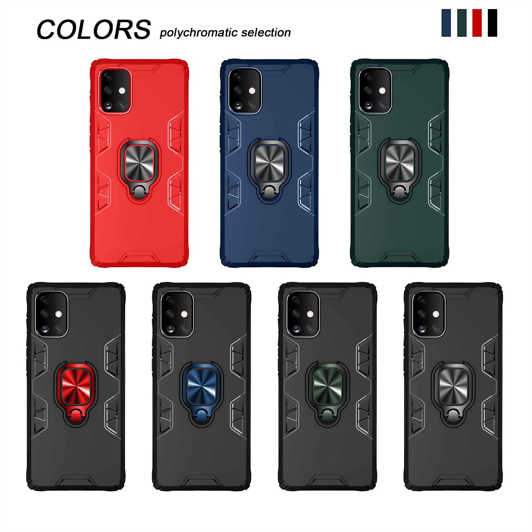 Armor Case Shockproof Cover Ring Stand Holder Samsung Galaxy A81 Note 10 Lite - Picture 72 of 90