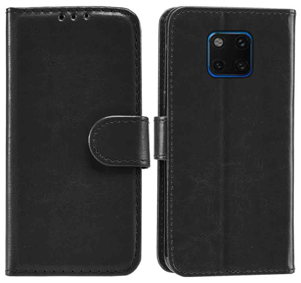 Huawei Mate 20 Pro Premium Leather Wallet Flip Cover Pouch Book - Picture 9 of 30