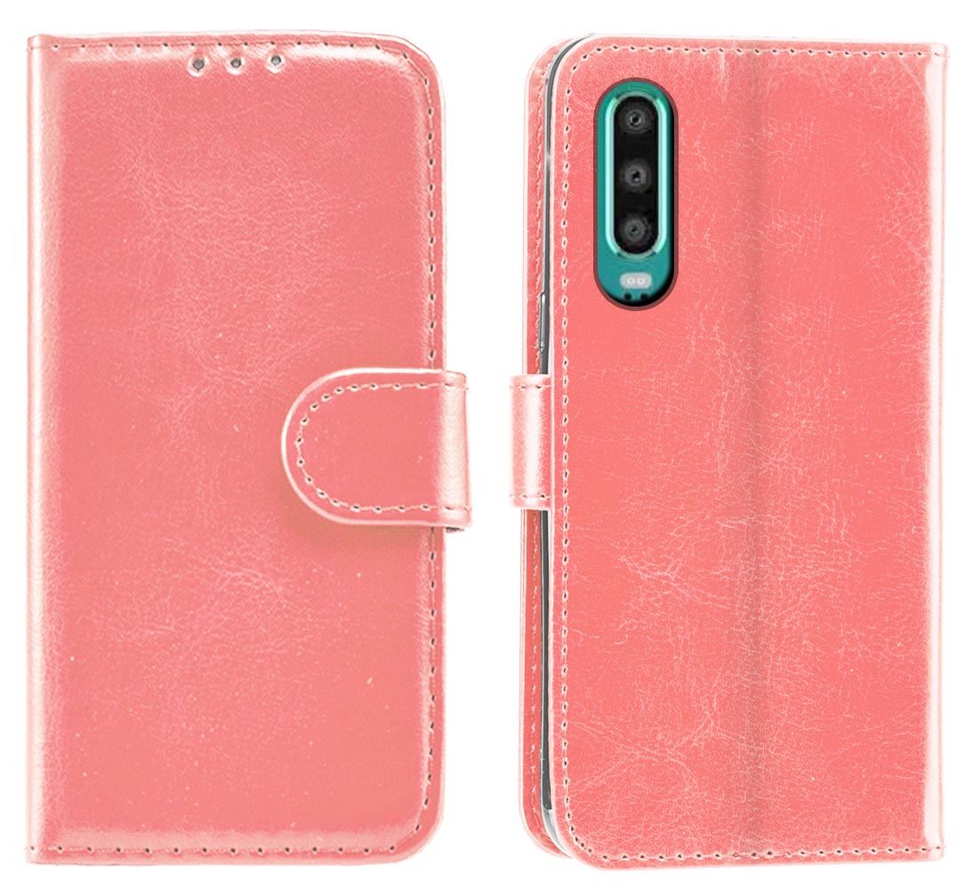 Huawei P30 Premium Leather Wallet Flip Cover Pouch Book - Picture 38 of 39