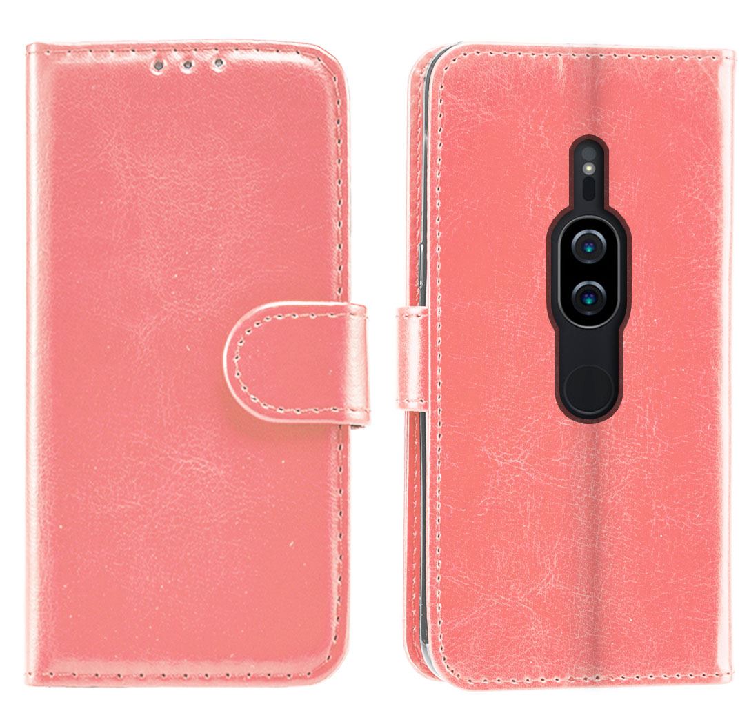 Sony Xperia XZ2 Premium Premium Leather Wallet Flip Cover Pouch Book - Picture 29 of 31