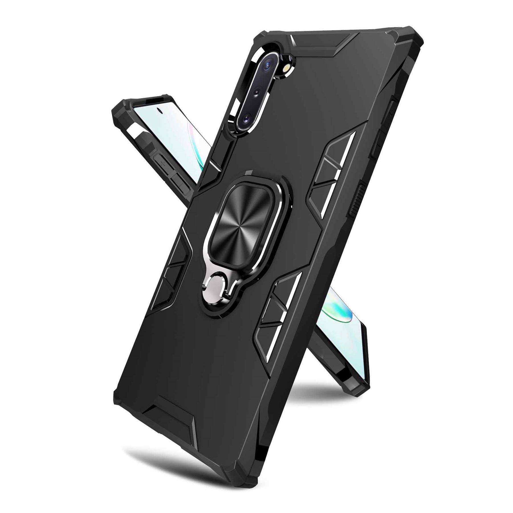 Hybrid Armor Case Shockproof Cover Ring Stand Holder For Samsung Galaxy Note 10 - Picture 60 of 90