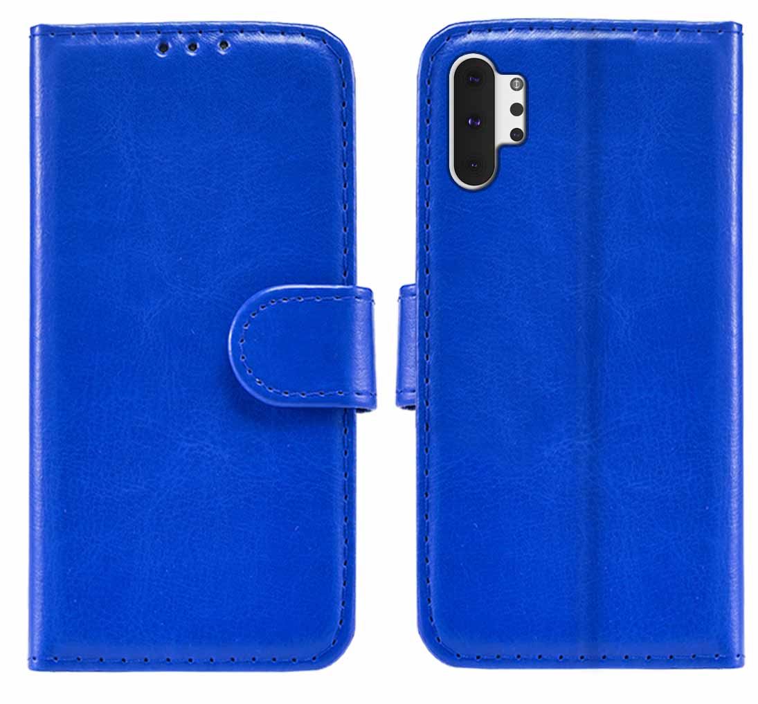 Samsung Galaxy Note 10 Pro Premium Leather Wallet Flip Cover Pouch Book - Picture 16 of 55