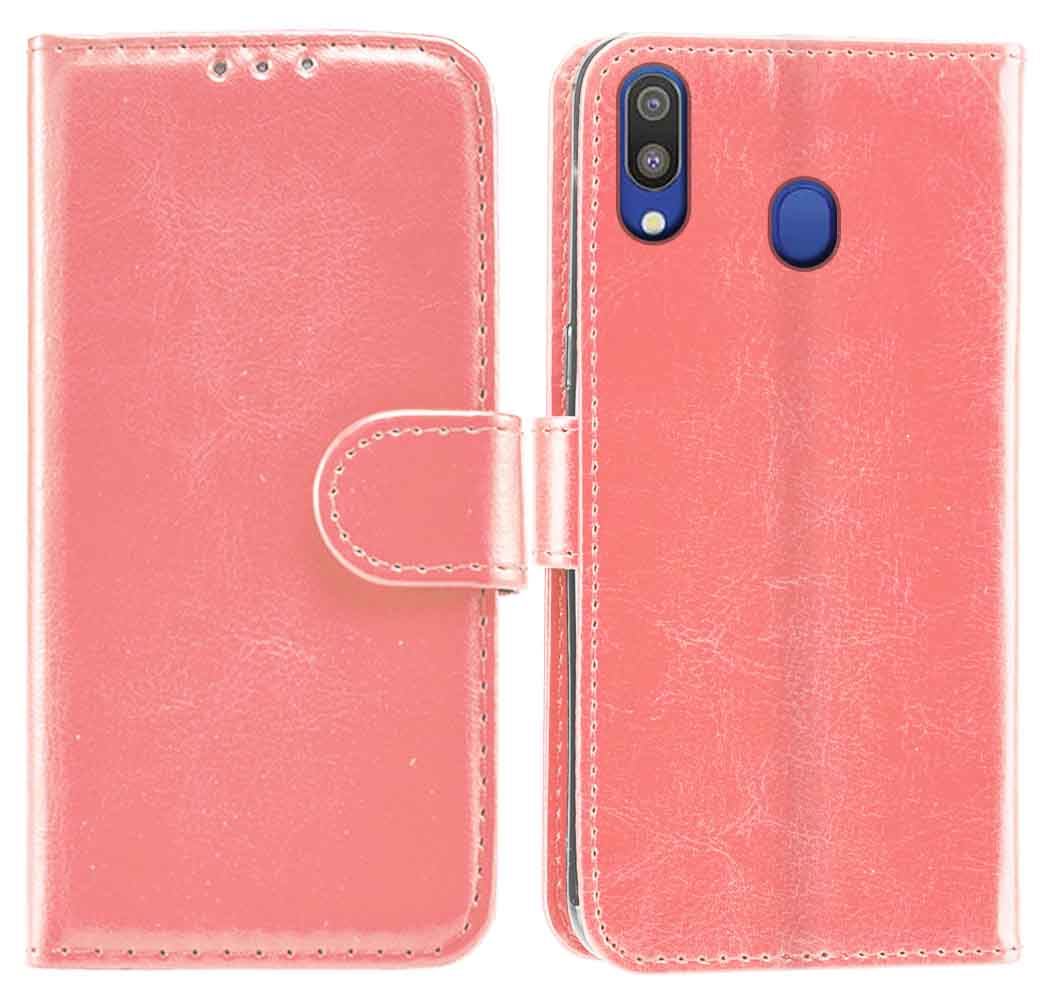 Leather Wallet Flip Cover Pouch Book for Samsung Galaxy A50, M10, M20, M30, A30 - Picture 50 of 62
