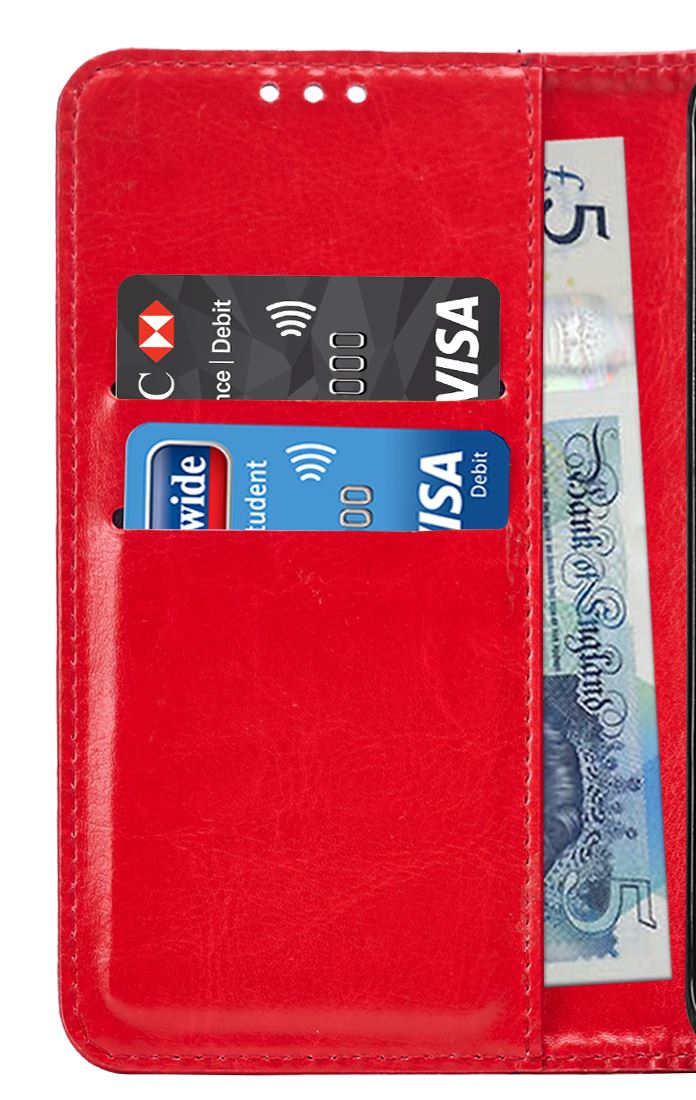 Samsung Galaxy J3 2017 (J330F) Premium Leather Wallet Flip Cover Pouch Book - Picture 53 of 62