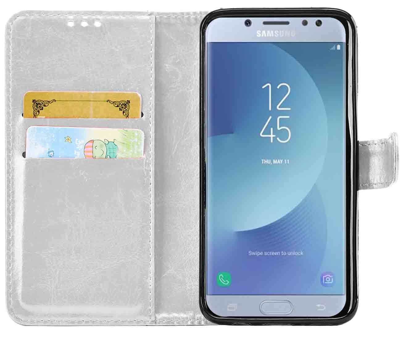 Leather Wallet Flip Cover Pouch Book for Samsung Galaxy A50, M10, M20, M30, A30 - Picture 58 of 62