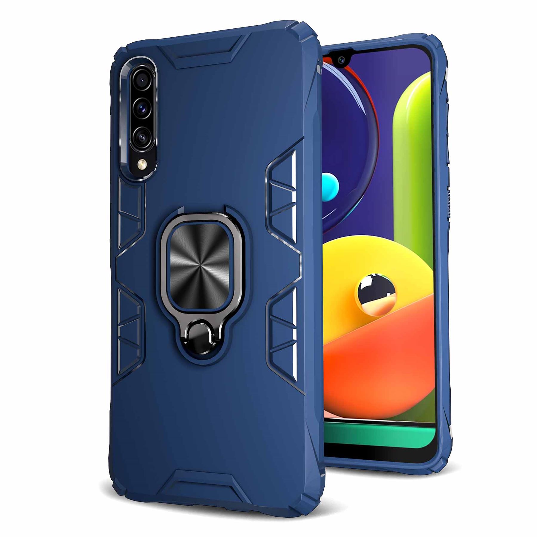 Hybrid Armor Case Shockproof Cover Ring Stand Holder For Samsung Galaxy A51 - Picture 21 of 90