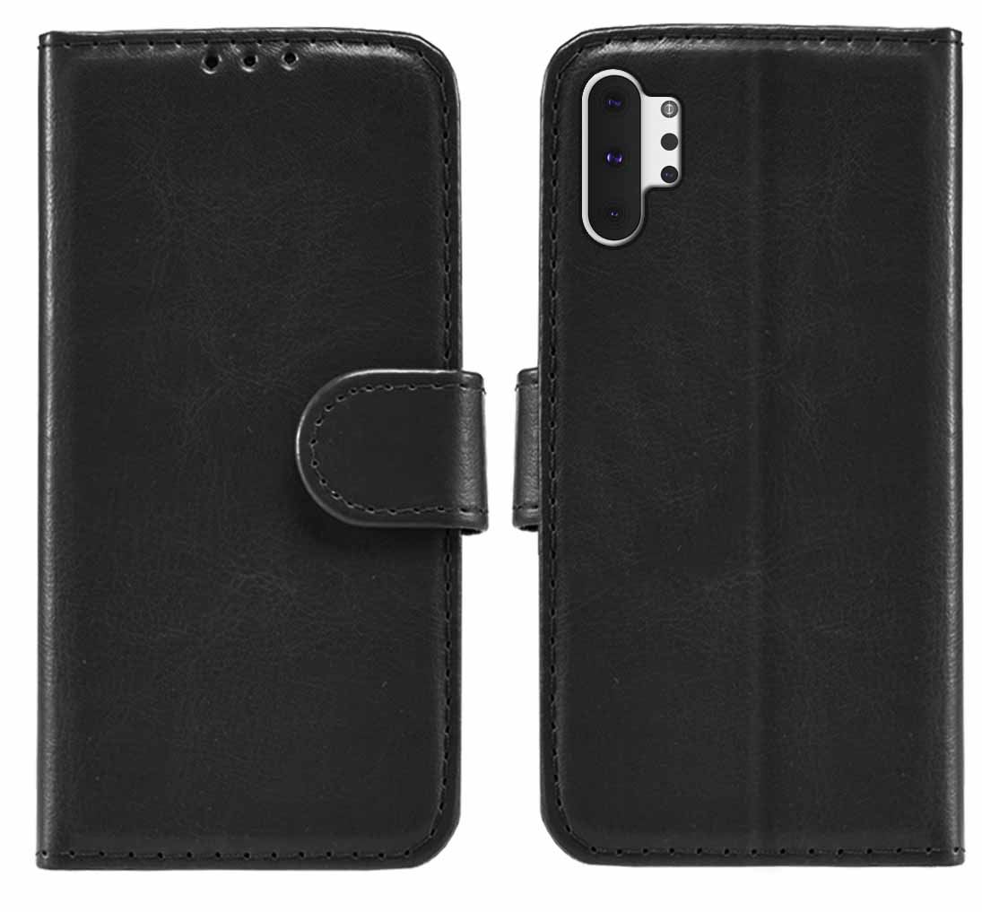Samsung Galaxy Note 10 Pro Premium Leather Wallet Flip Cover Pouch Book - Picture 9 of 55