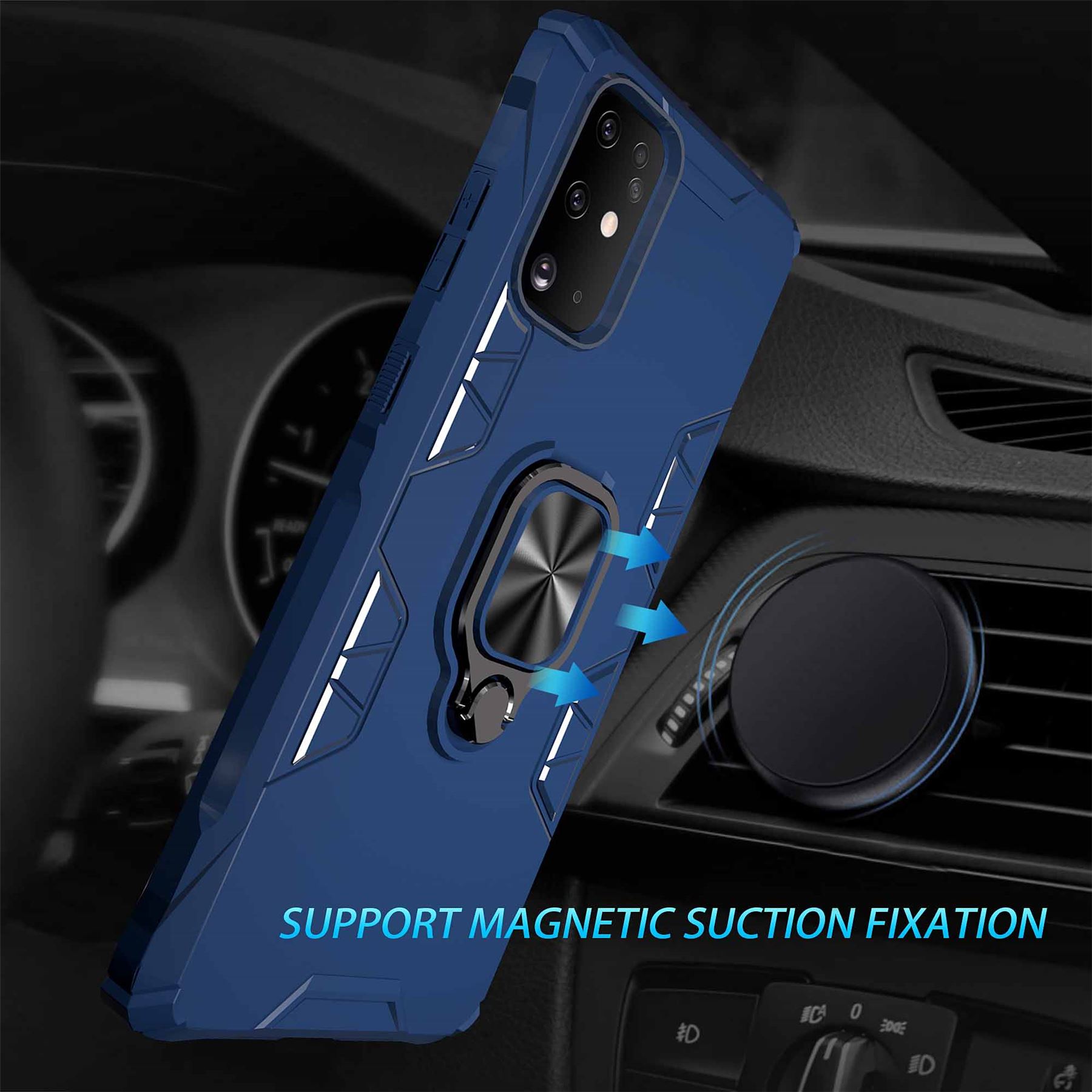 Hybrid Armor Case Shockproof Cover Ring Stand Holder For Samsung Galaxy S20 - Picture 86 of 90