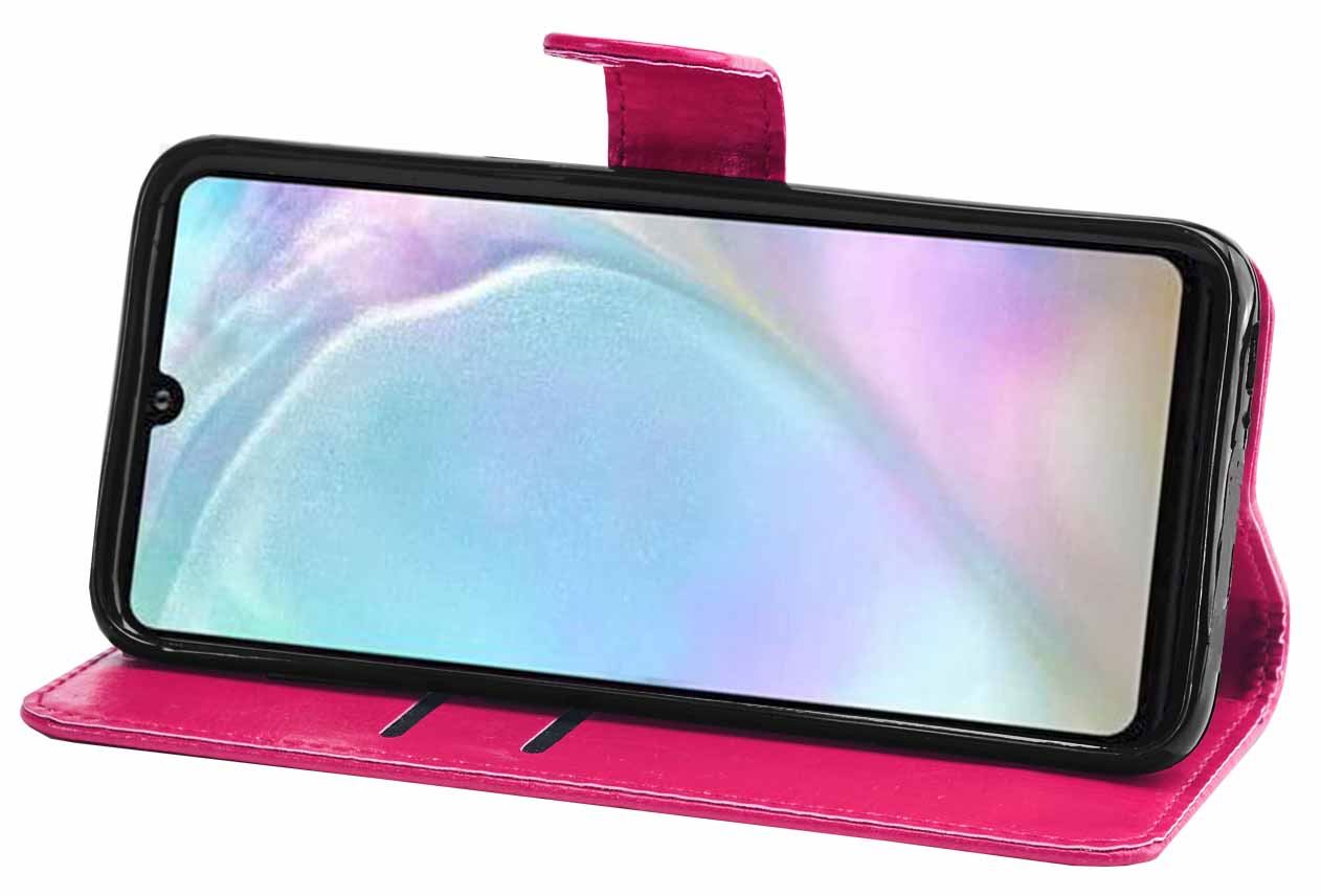 Huawei P30 Premium Leather Wallet Flip Cover Pouch Book - Picture 18 of 39