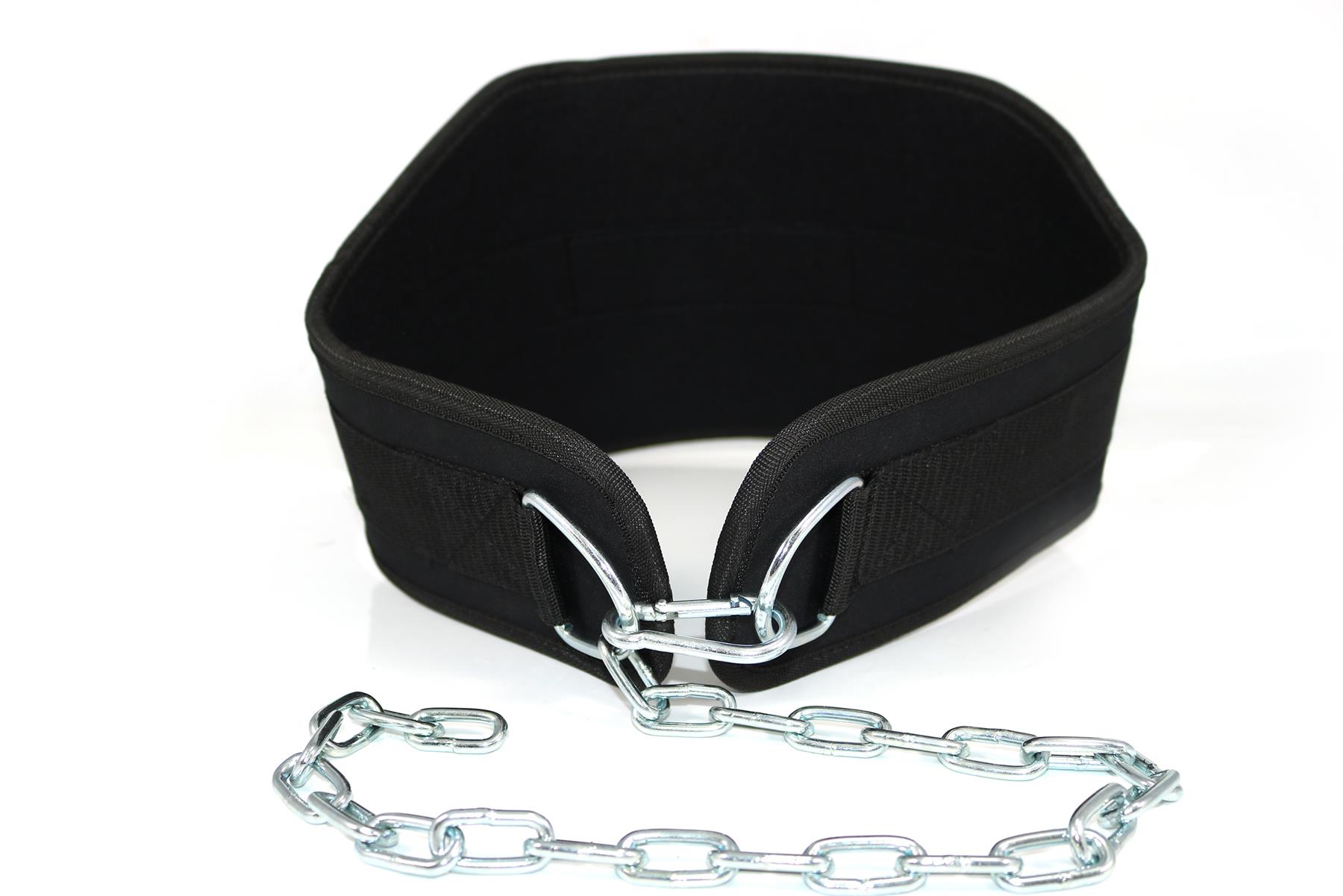 Dips Belt 2 Foot Chain Neoprene dip chain Gym Weightlifting weight