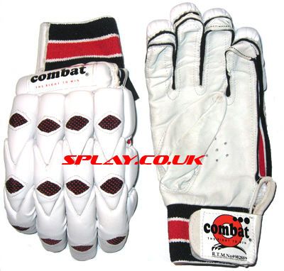 Performer Batting Gloves Men's Pro Cricket Leather Left-right Support Cricketers - Picture 4 of 4