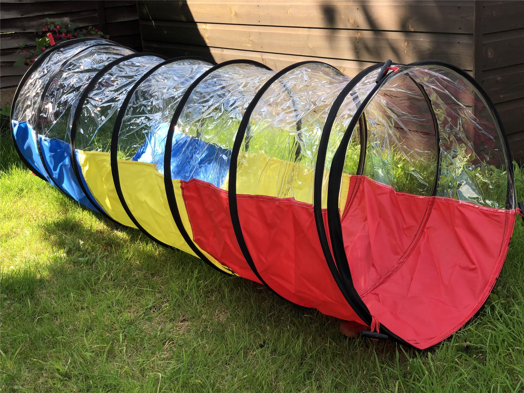 See Through Play Tunnel Learning education kids dog training eBay