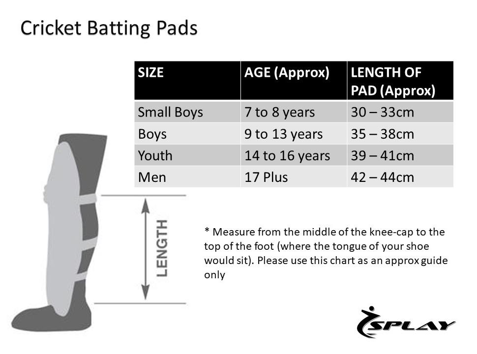 Splay Club Leg Guards Cricket Batting Legguard pads pad left right