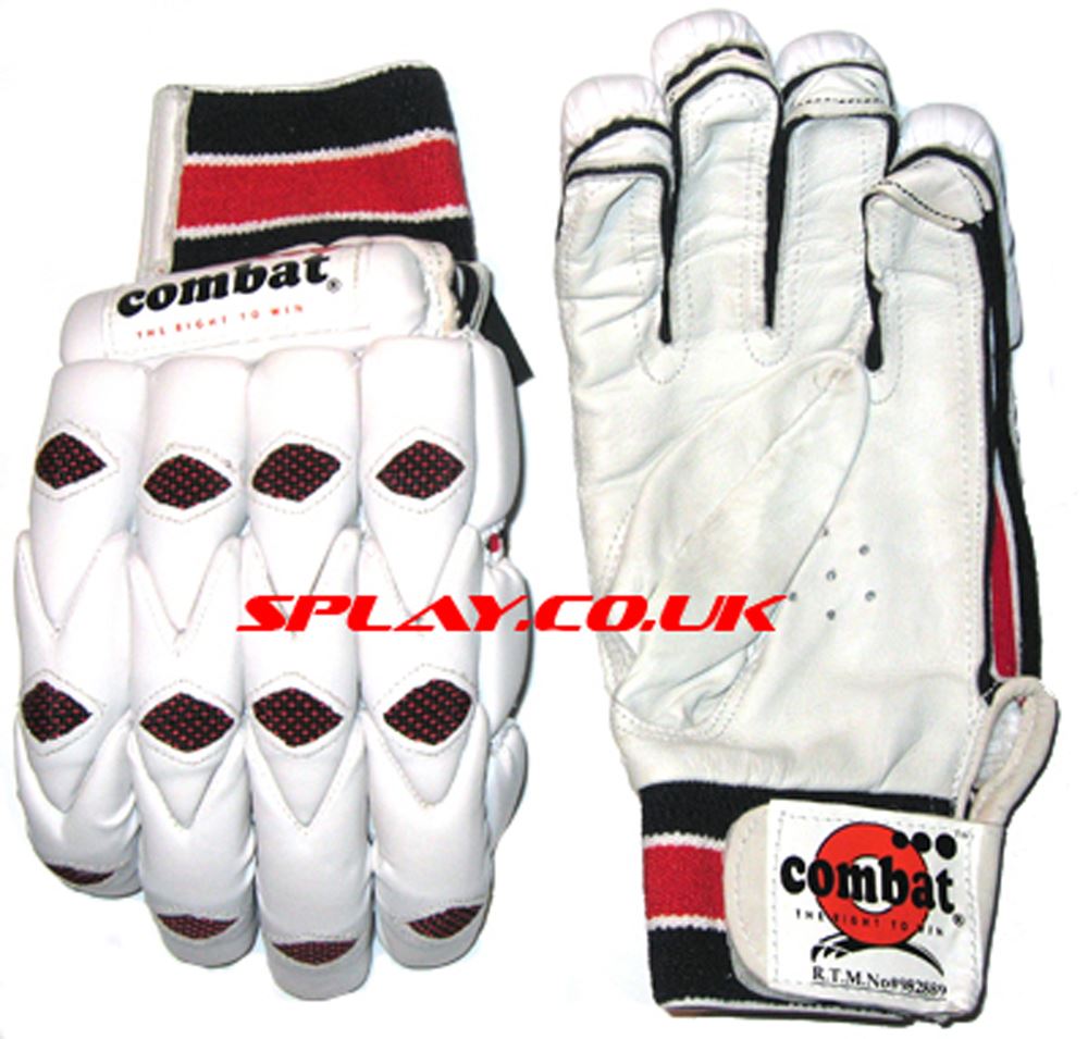 Performer Batting Gloves Men's Pro Cricket Leather Left-right Support Cricketers - Picture 3 of 4