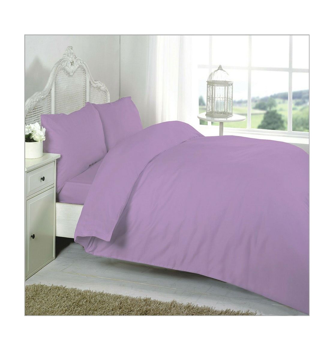 Bedding T200 100Egyptian Pure Cotton Valance Sheet 12" Box & 16