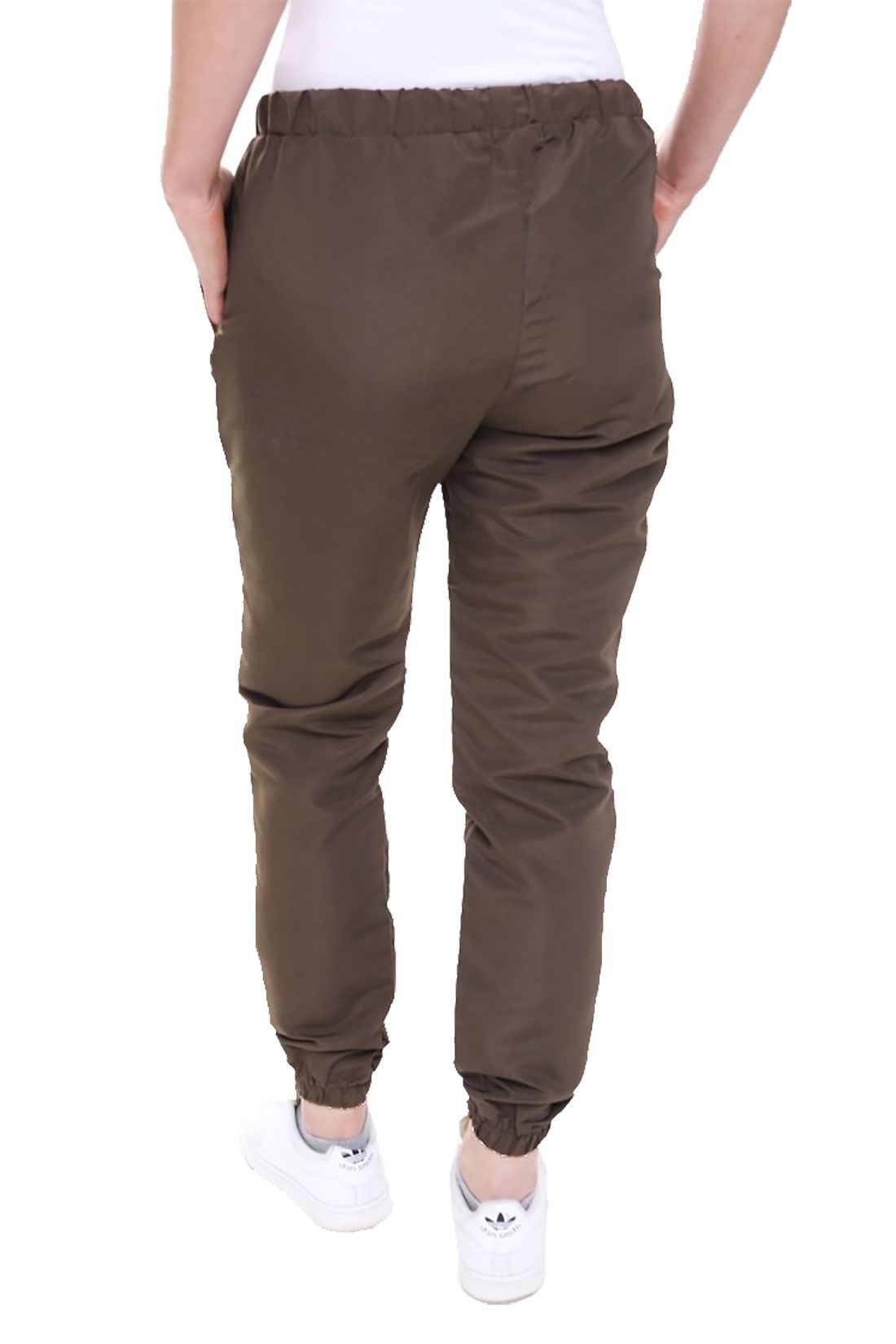 Womens Contrast Panelled Festival Joggers Ladies Fancy Party Gym Wear Trouser
