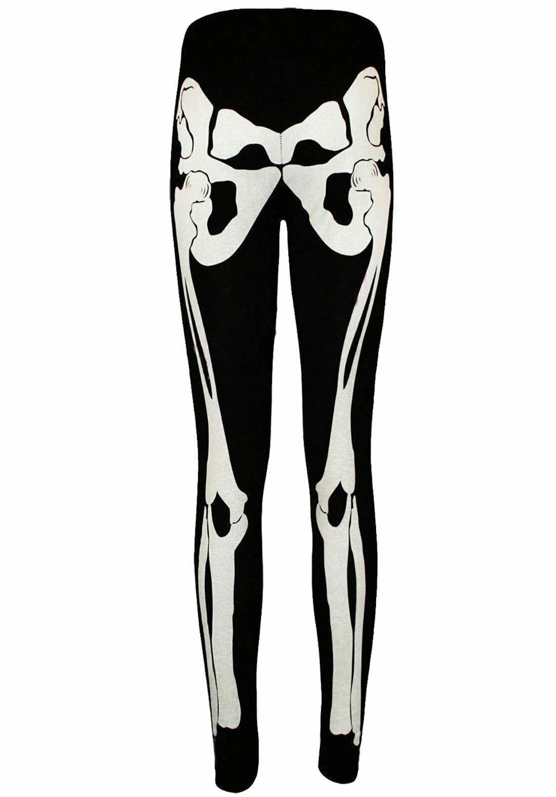 Womens Gothic Skeleton Bone Hands 