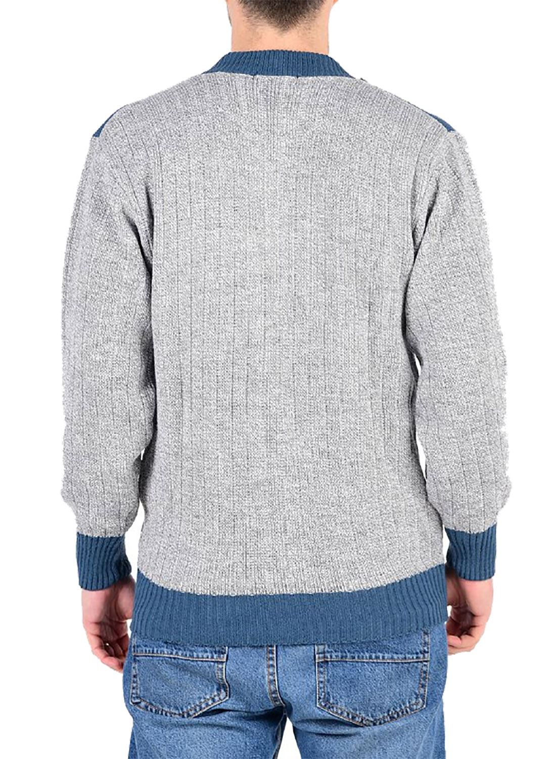 Men Zip Up 2 Front Pocket Sweater Jumper Adult Thick Warm Cardigan Winter Jumper | eBay