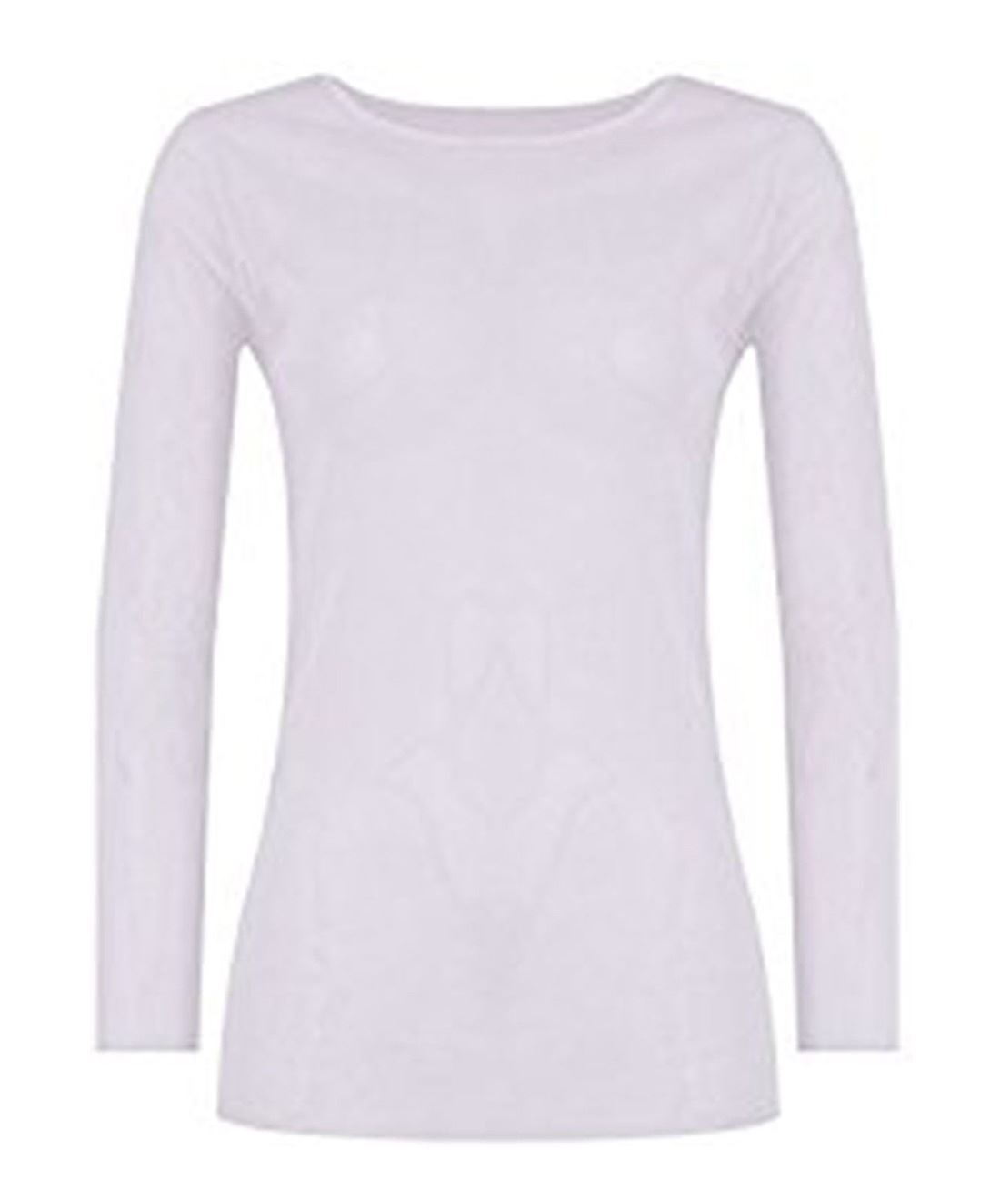 Ladies Womens Long Sleeve Sheer Mesh 