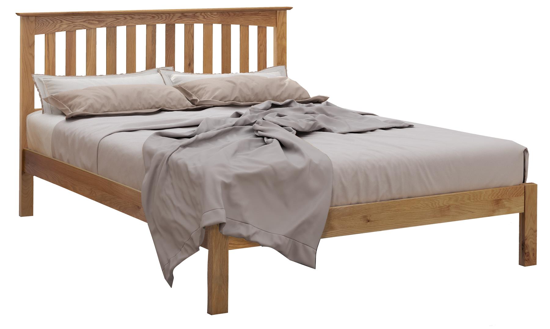 Real oak,Solid,strong,wood bed frame.Wooden bedstead,4ft6 double, 5ft King size
