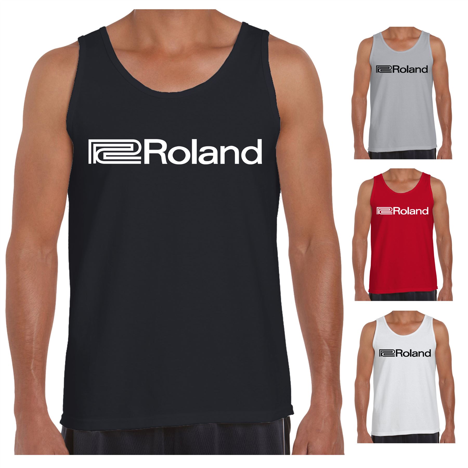 Camiseta Roland - Logotipo Sintetizador Analógico Sintetizador Sudadera Chaleco Prenda para el torso - Imagen 5 de 5