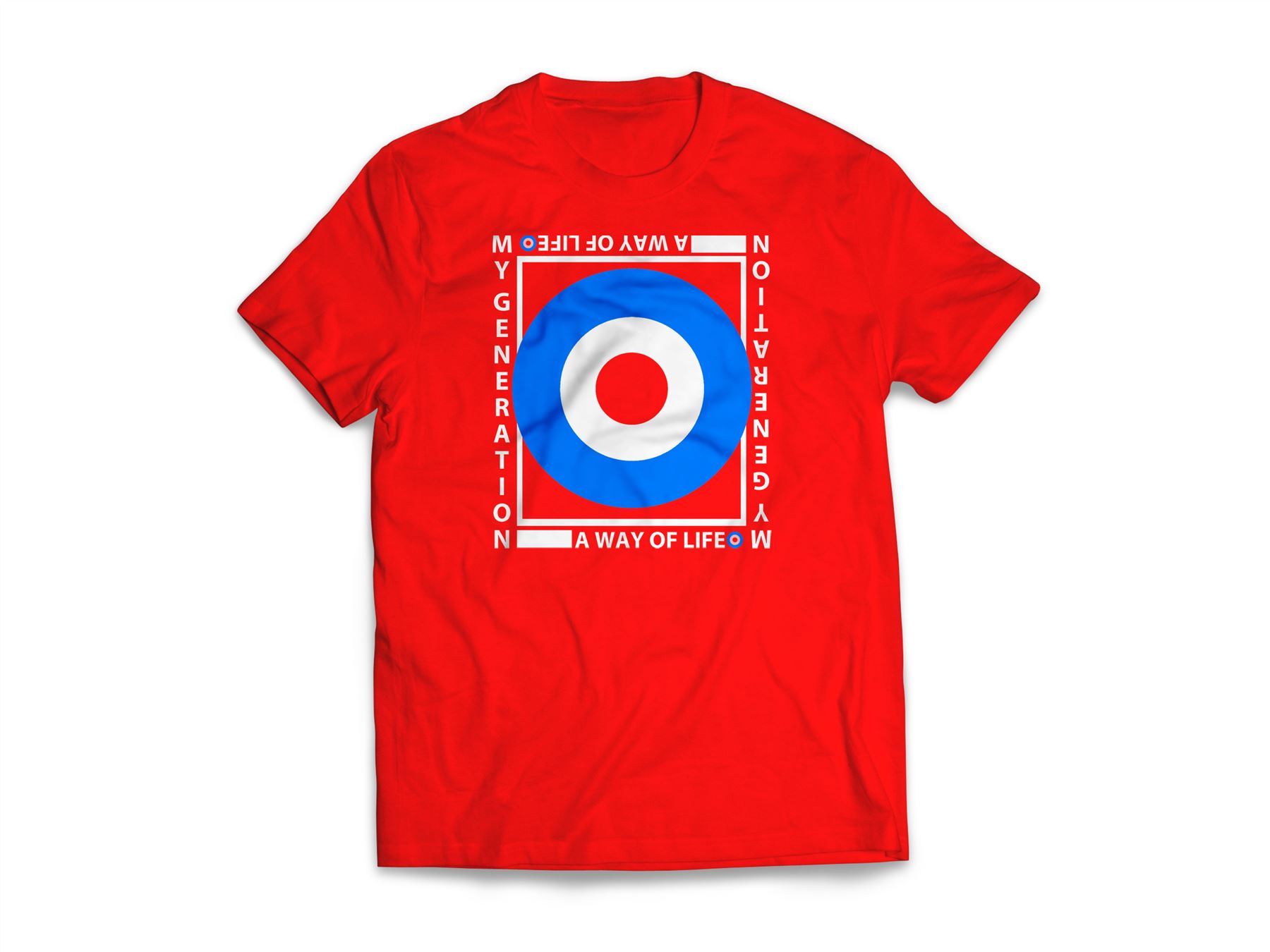 Mod Target My Generation Logo Men's T 
