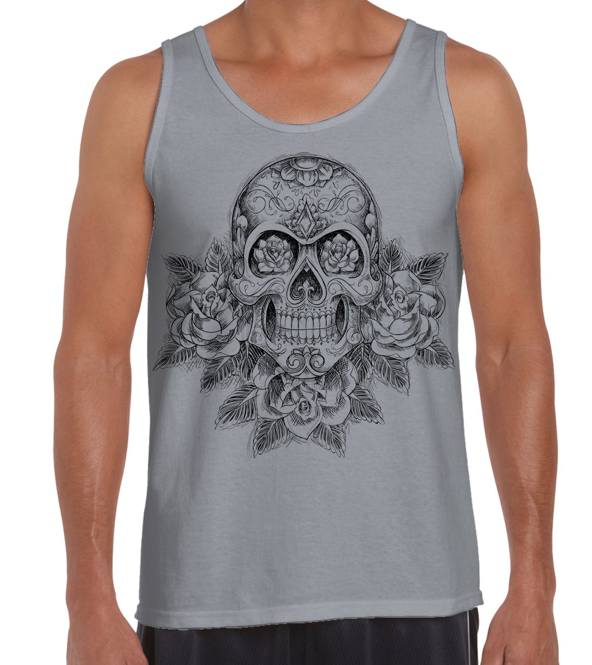 skull vest top