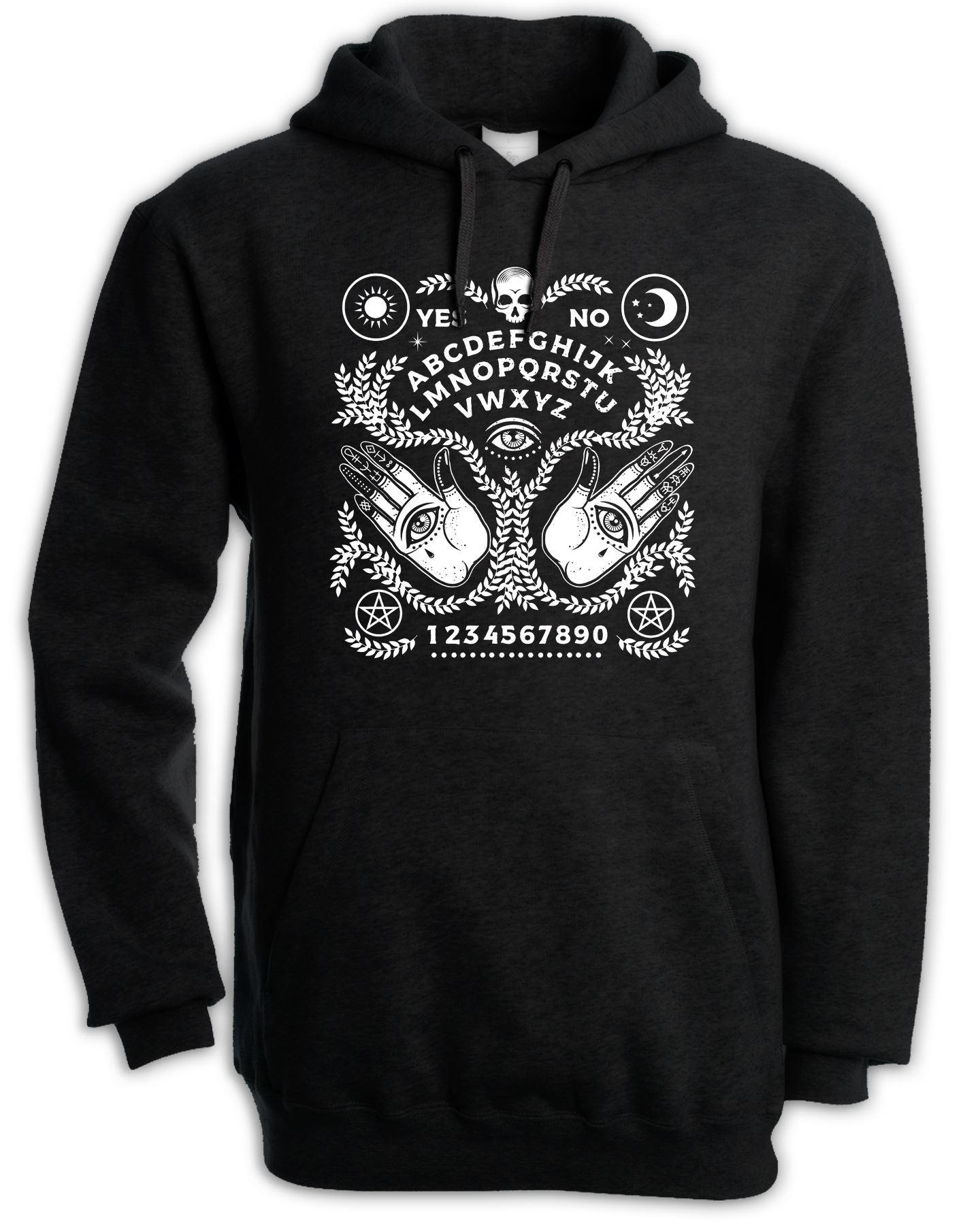 Ouija Board T-Shirt - Satanic Pentagram Gothic Okkult Spirit Board - Bild 4 von 8