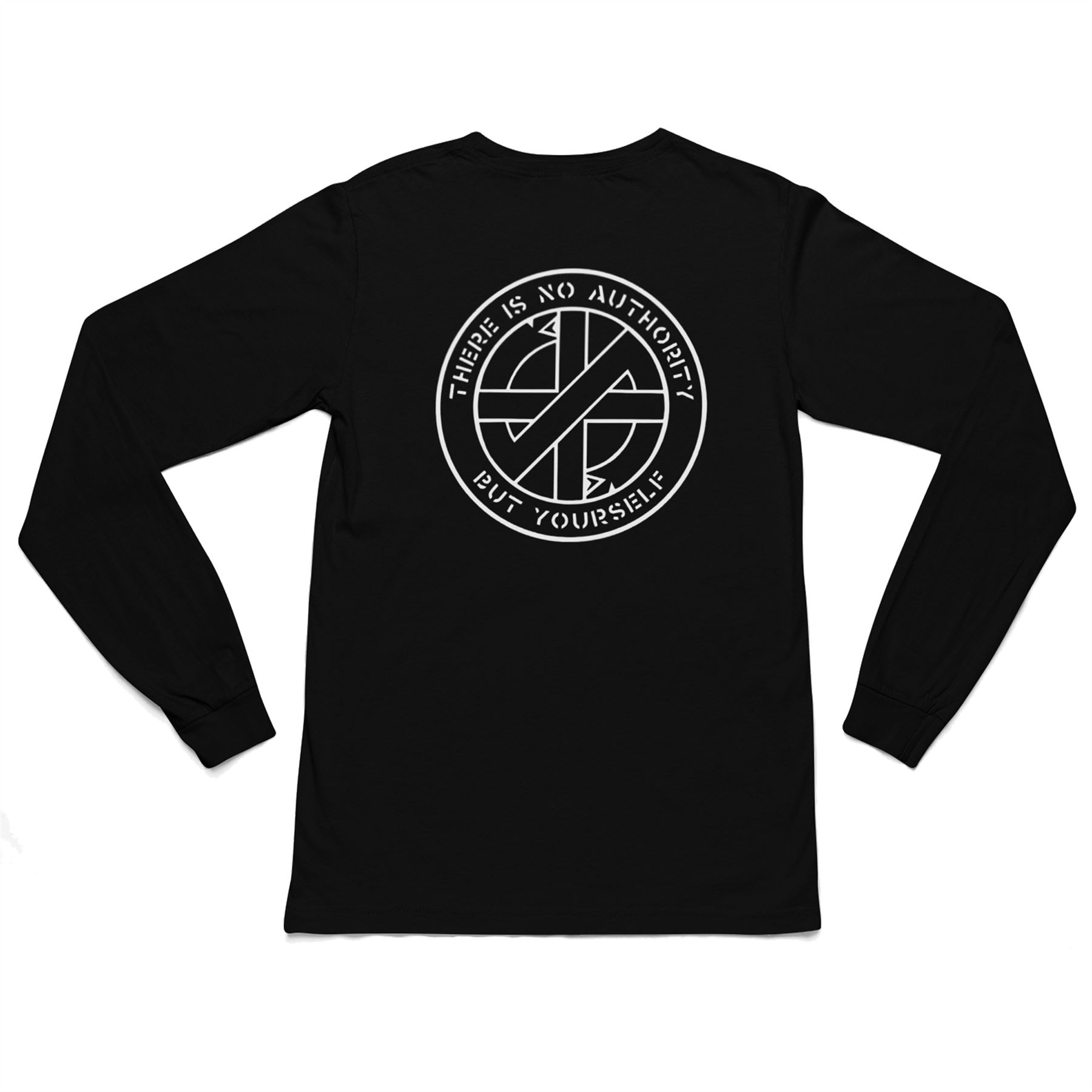 Crass No Authority But Yourself T-Shirt - Hardcore Punk Anarchist - Bild 7 von 9