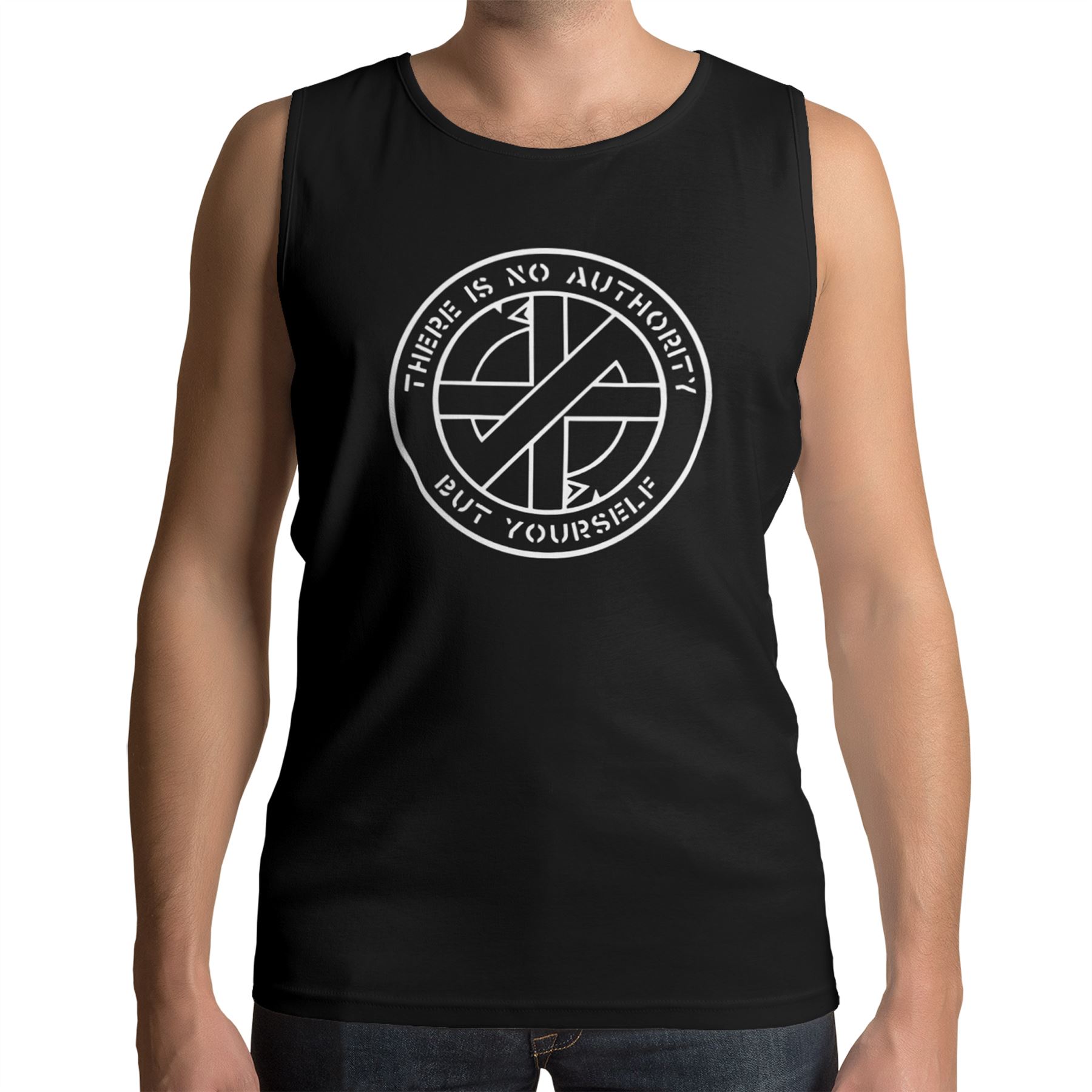 Crass No Authority But Yourself T-Shirt - Hardcore Punk Anarchist - Bild 9 von 9