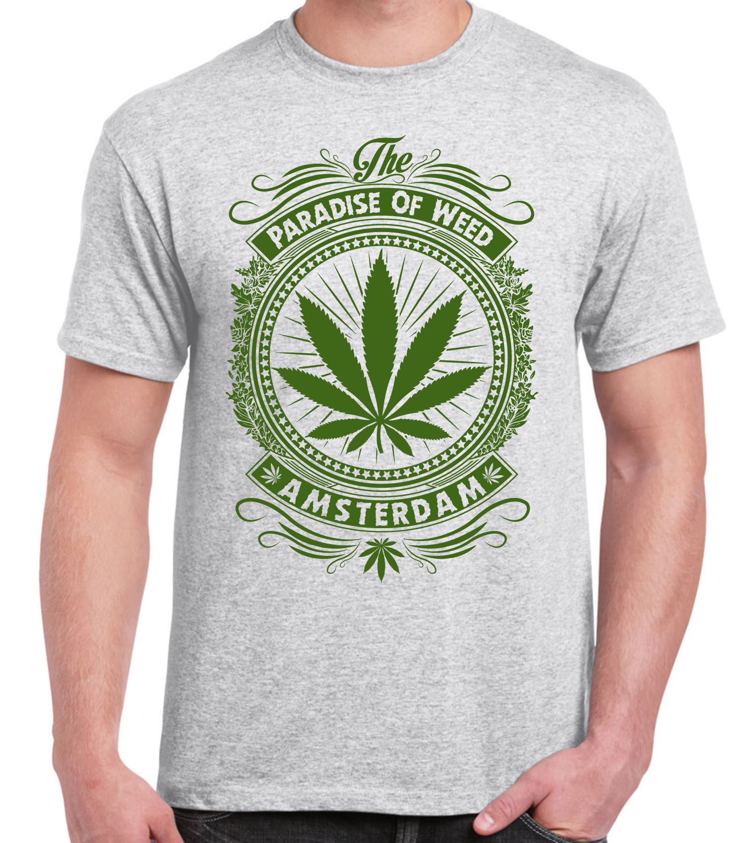 Amsterdam Paradise Of Weed Cannabis Men's TShirt Skunk Hydroponics eBay