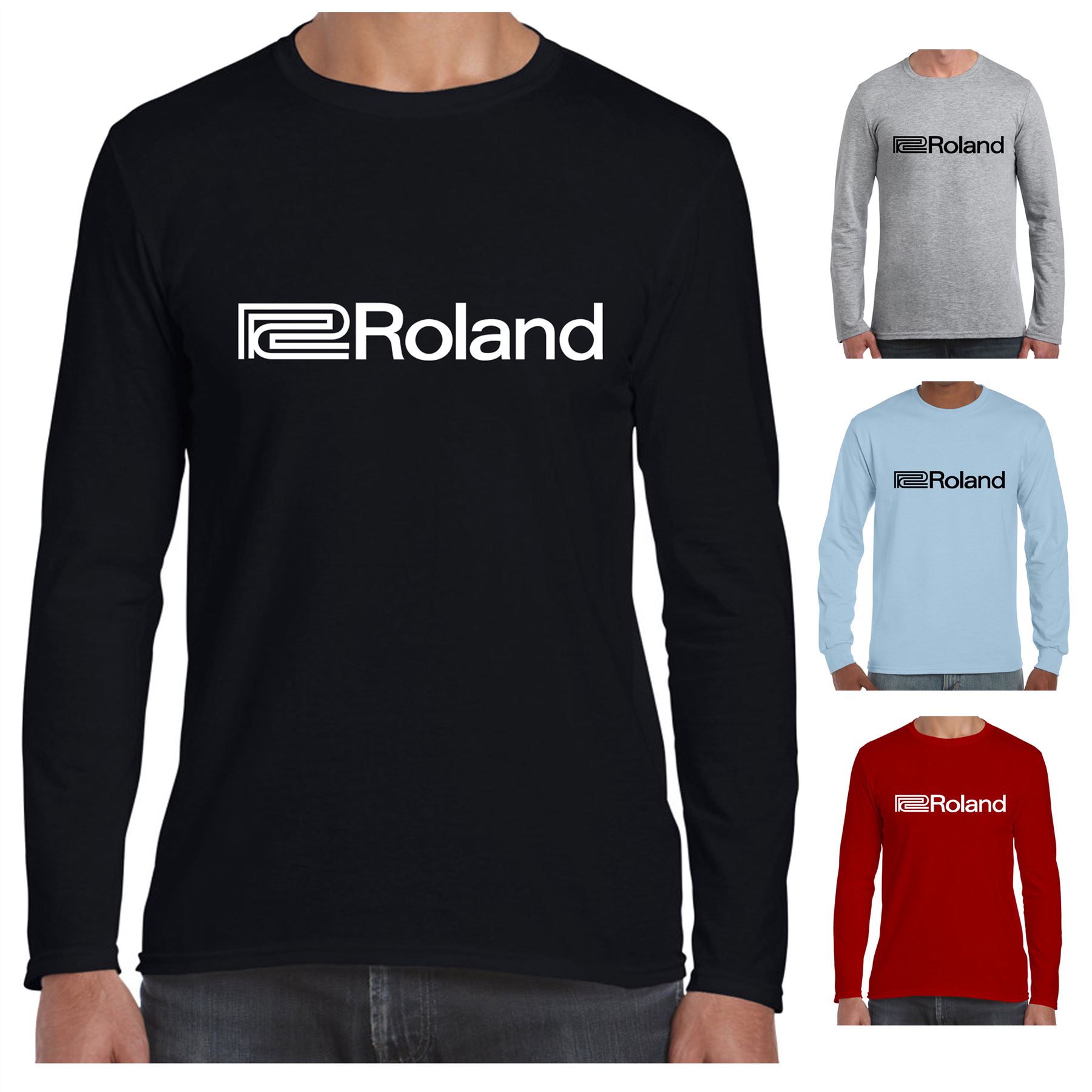Camiseta Roland - Logotipo Sintetizador Analógico Sintetizador Sudadera Chaleco Prenda para el torso - Imagen 3 de 5